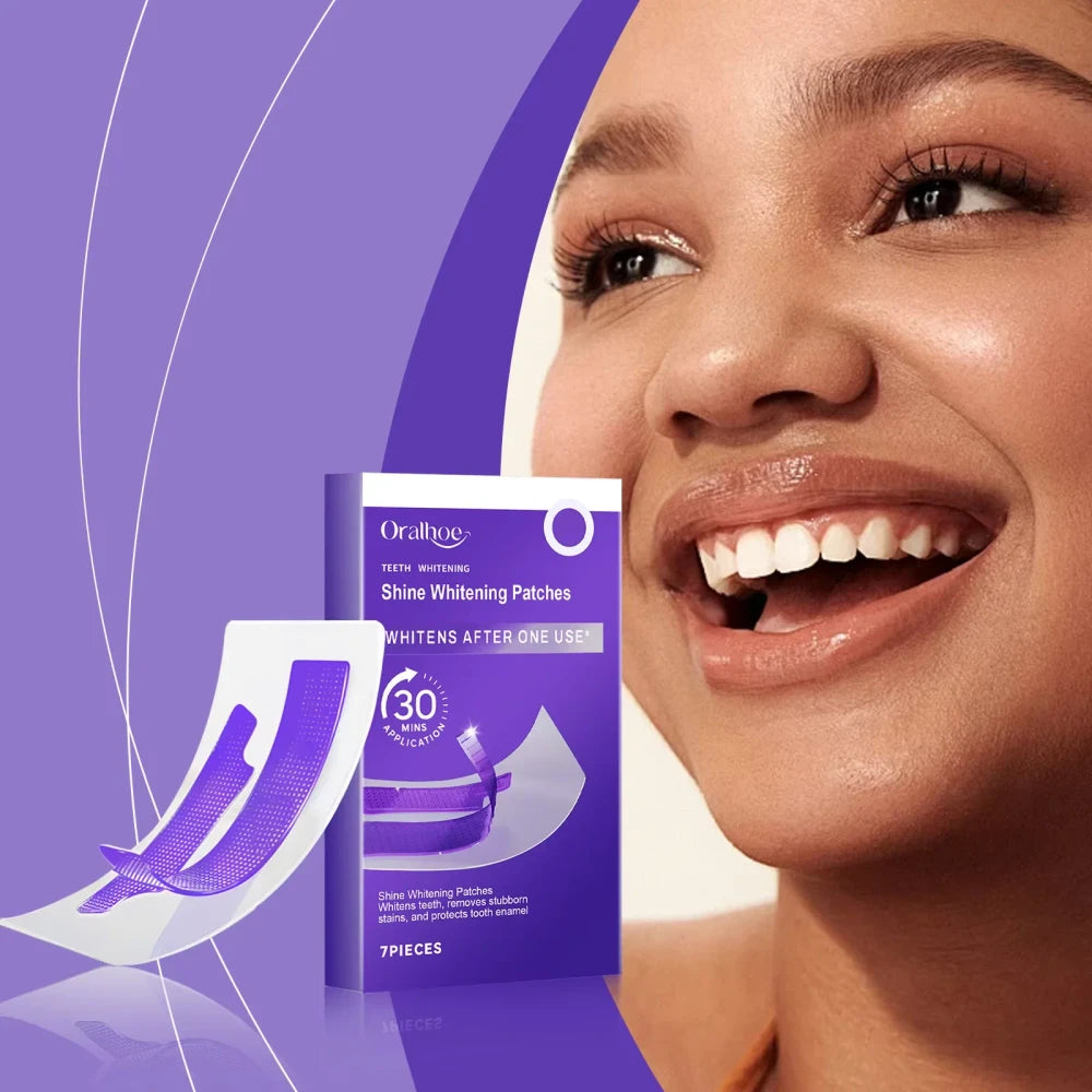 Oralhoe Purple Teeth Whitening Strips